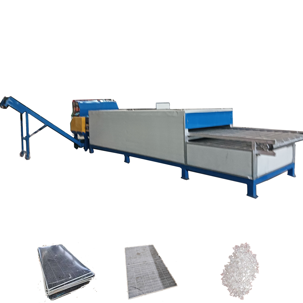 Solar Panel Glass Removal Plant