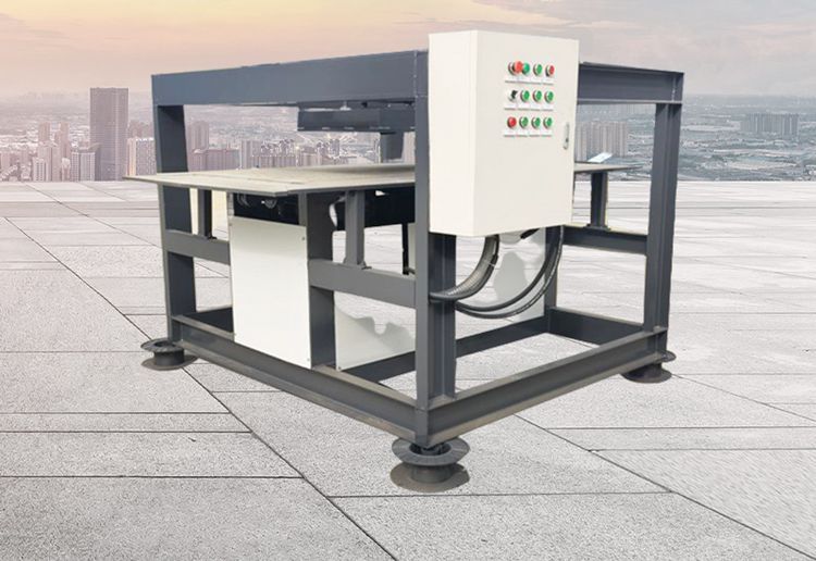 Semi-automatic solar panel aluminum frame disassembly machine