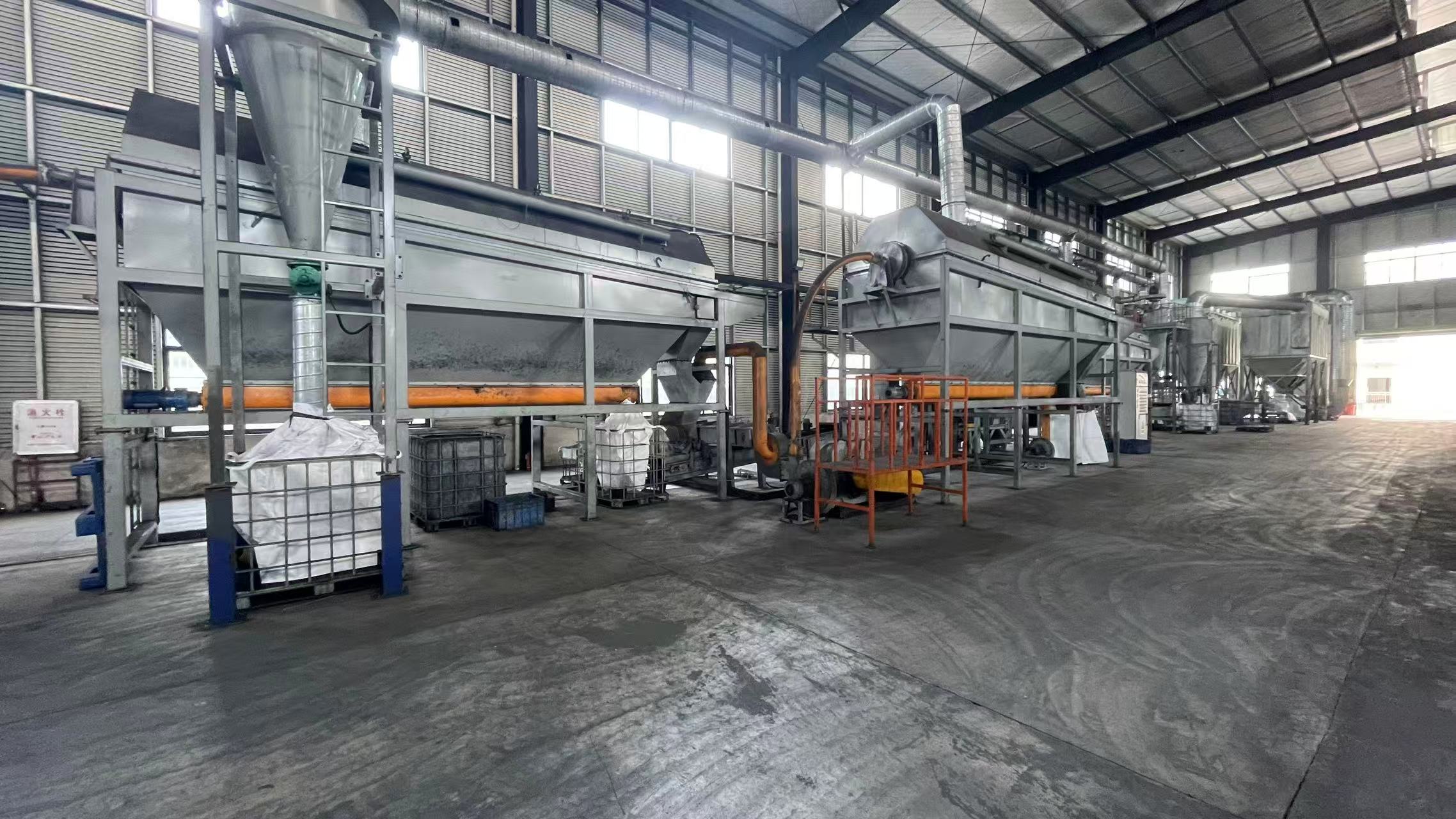 1000 Kg/hr Lithium Battery Recycling Plant