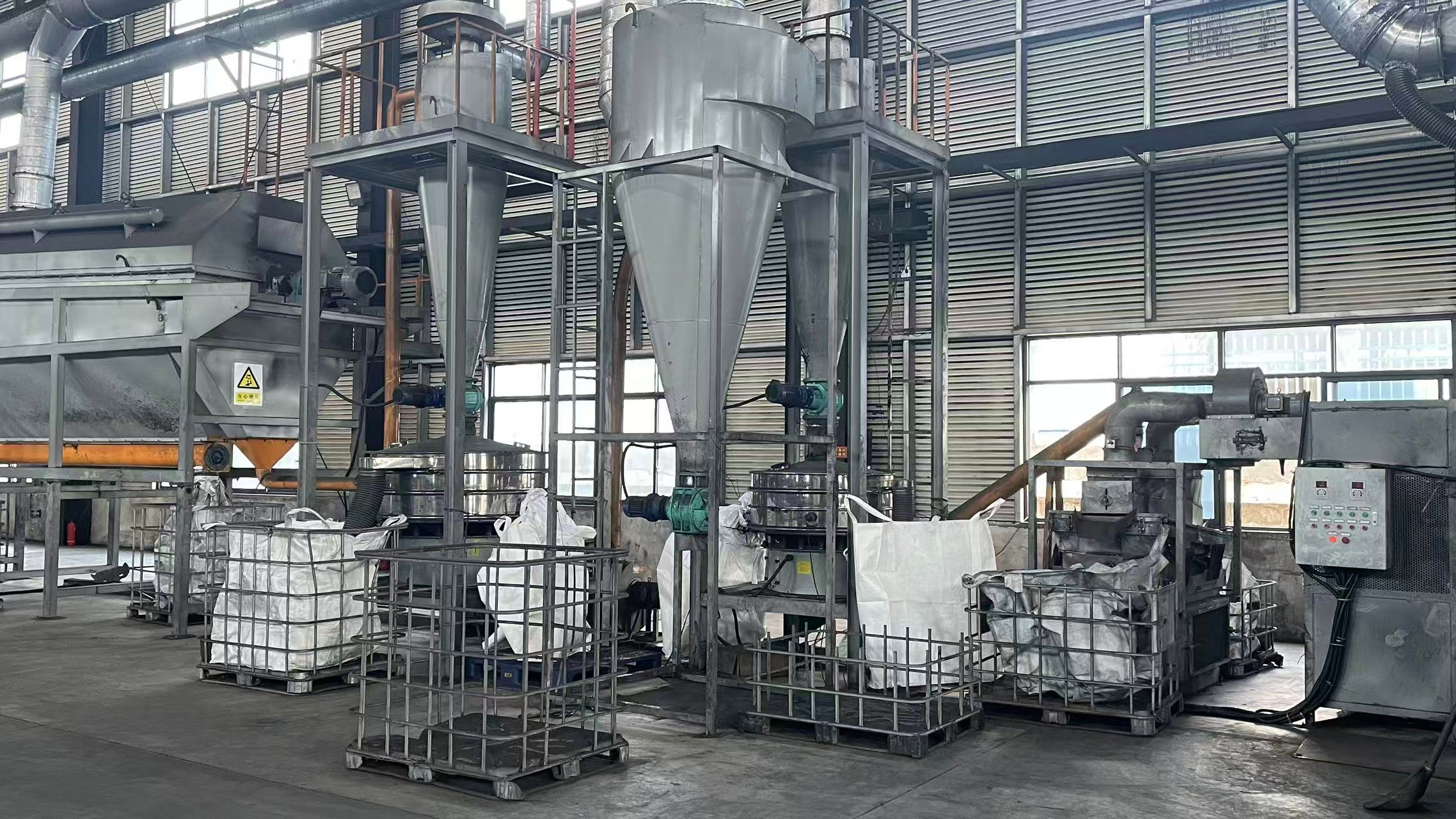 1000 Kg/hr Lithium Battery Recycling Plant