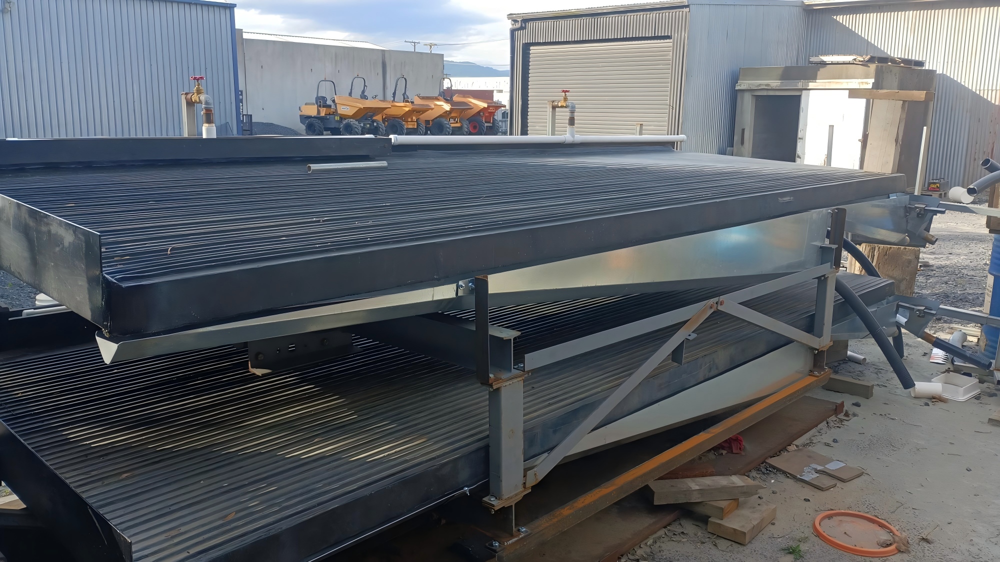 Double Layer Shaking Table Working on Our New Zealand Client