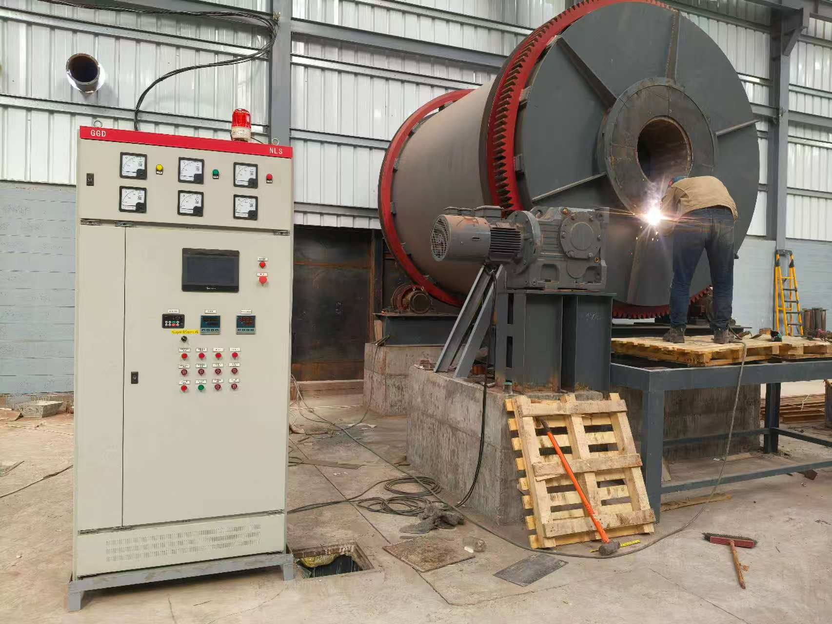 10T Rotary Furnace