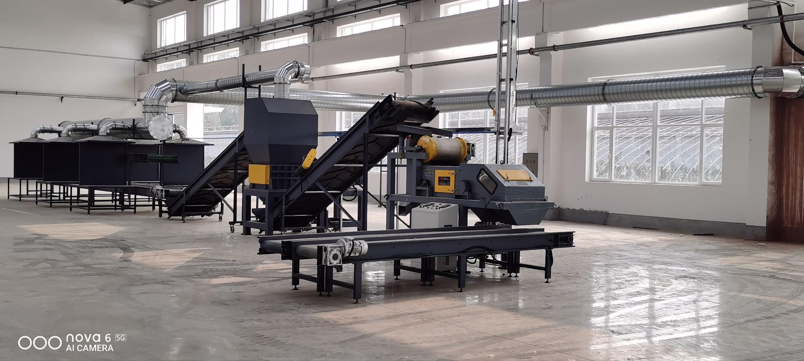 1000Kgh WEEE Recycling Plant